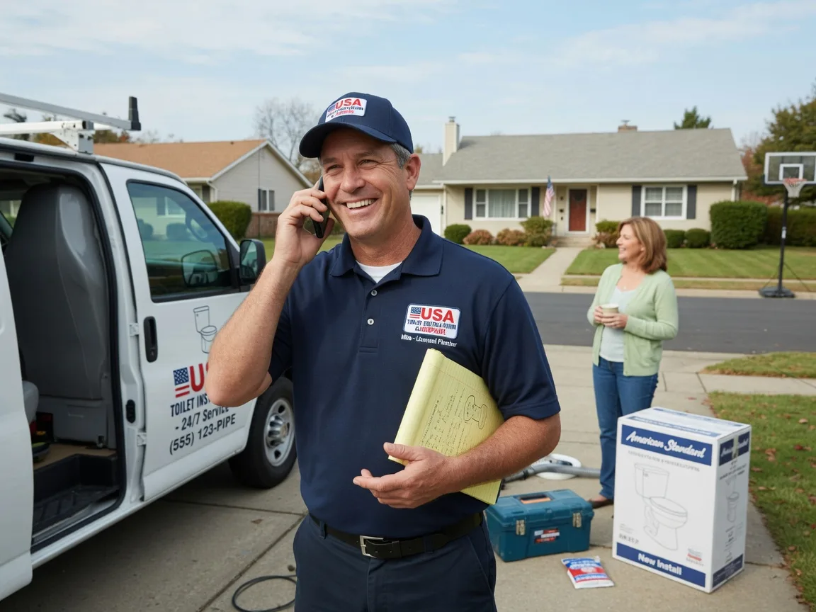 Toilet Installation Cecil, PA FAQs
